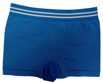 Gianvaglia heren boxershorts naadloos 9207 licht blauw achterzijde
