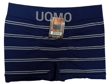 Gianvaglia heren boxershorts naadloos 9208 donker blauw 0