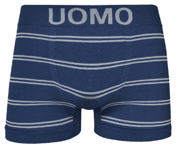 Gianvaglia heren boxershorts naadloos 9208 donker blauw