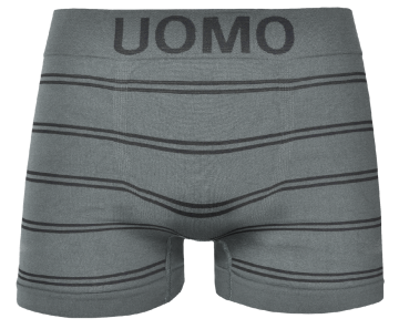 Gianvaglia heren boxershorts naadloos 9208 grijs