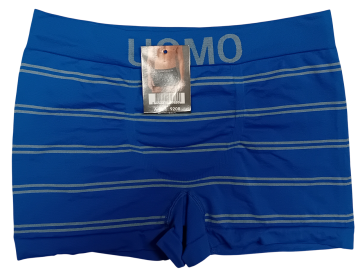 Gianvaglia heren boxershorts naadloos 9208 licht blauw 0