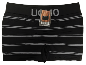 Gianvaglia heren boxershorts naadloos 9208 zwart 0