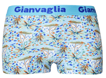 Dames boxershort met unieke zeilbotenprint