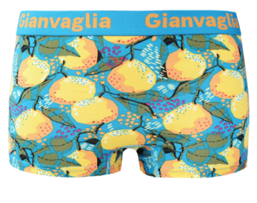 Gianvaglia damesboxer Golden Pear 8803, comfortabele stretch katoen