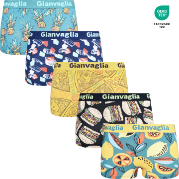 Gianvaglia katoenen dames boxers 8805 set