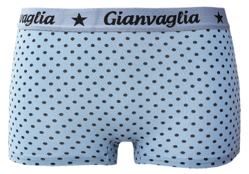 Gianvaglia meisjes boxers katoen 817 blauw 3