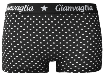Gianvaglia meisjes boxers katoen 817 zwart 3