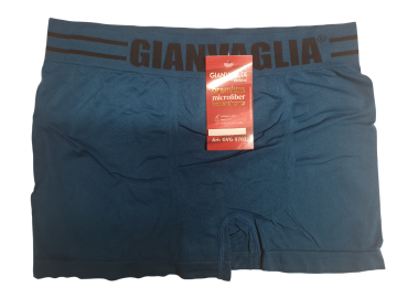 Gianvaglia naadloze heren boxershort  9702 donker blauw