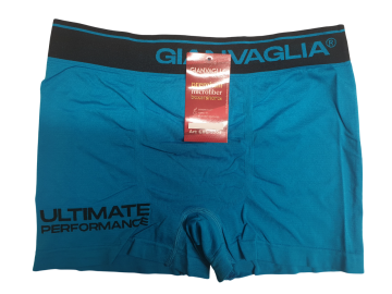 Gianvaglia naadloze heren boxershort  9703  blauw