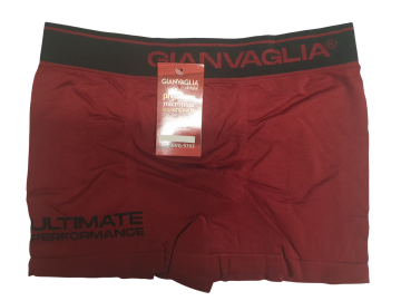 Gianvaglia naadloze heren boxershort  9703  Bordeaux