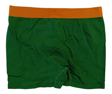 Gianvaglia naadloze jongens boxershort  9801 groen achterzijde
