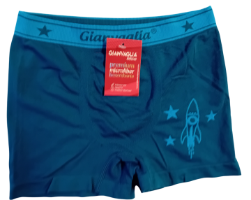 Gianvaglia naadloze jongens boxershort 9802 donkerblauw