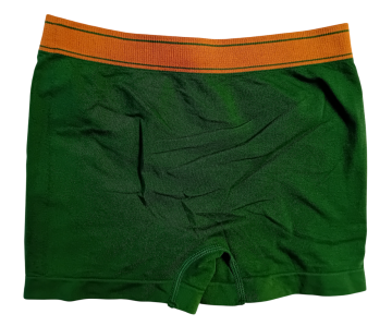 Gianvaglia naadloze jongens boxershort 9802 groen achterzijde