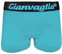 Gianvaglia naadloze jongens boxershort 9803 lichtblauw