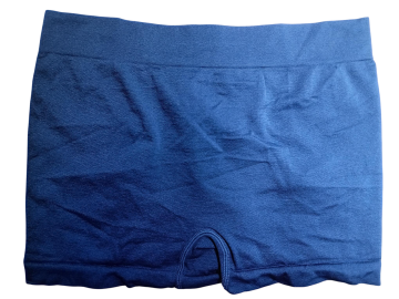 Gianvaglia naadloze microfiber heren boxershort donkerblauw budget boxershort achterzijde