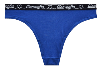 GIANVAGLIA DAMES STRING | STRETCH KATOEN | 820 | BLAUWGIANVAGLIA DAMES STRING | STRETCH KATOEN | 820 | BLAUW