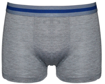 Grandman katoenen jongens boxershort 023 licht grijs