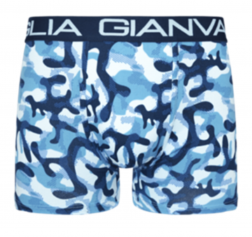 Gvg 5055 heren boxershort camouflage blauw 1