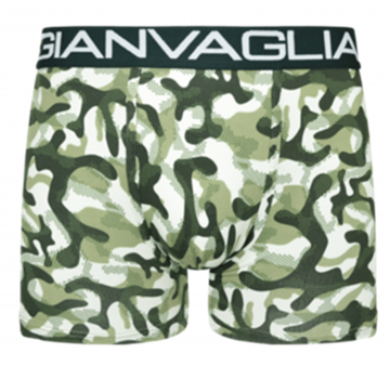 Gvg 5055 heren boxershort camouflage groen 1