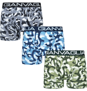 Gvg 5055 heren katoenen boxershort camouflage set 1