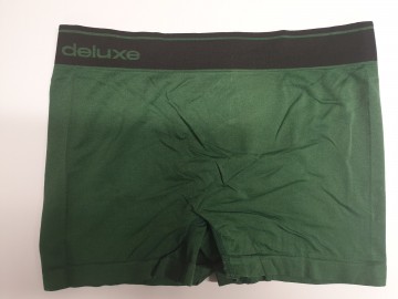 Naadloze Gianvaglia boxershort 9703 in groen. Ultimate Performance achterkant