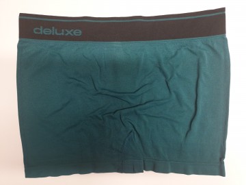 Naadloze Gianvaglia boxershort 9703 in turquoise achterkant