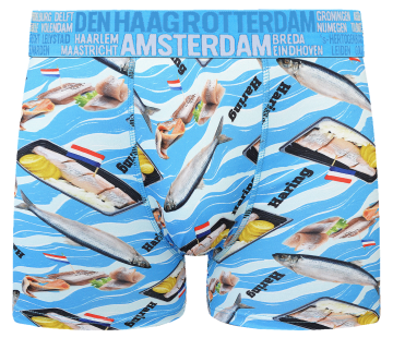 Holland Underwear® Haring Boxershort, 78% viscose, model 022, maat M ™ XXL