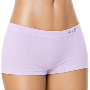 Laag model naadloze dames boxer mb hipster b6006 licht roze