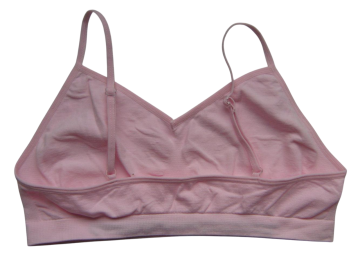 Mb naadloos dames spaghetti topje b6005 licht roze achterzijde