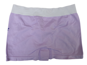 Mb naadloze boxershort voor jongens b2102 lichtpaars  achterzijde