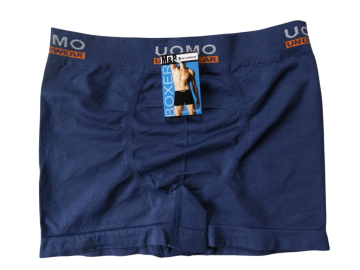 Mb naadloze heren boxershort b1002 d blauw rood