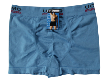 Mb naadloze heren boxershort b1002 gblauw