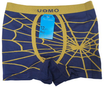 Mb naadloze microfiber boxershort  b2064 donkerblauw