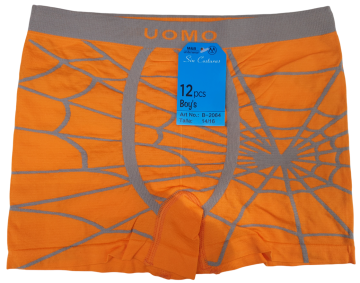Mb naadloze microfiber boxershort  b2064 oranje