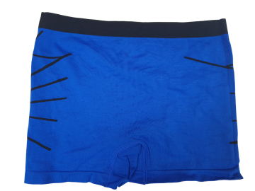 Mb naadloze microfiber boxershort b2064 blauw achterzijde