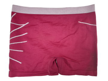 Mb naadloze microfiber boxershort b2064 bordeaux achterzijde