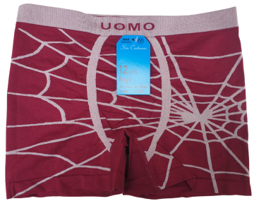 Mb naadloze microfiber boxershort b2064 bordeaux