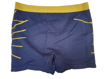 Mb naadloze microfiber boxershort b2064 donkerblauw achterzijde