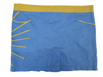 Mb naadloze microfiber boxershort b2064 licht blauw achterzijde