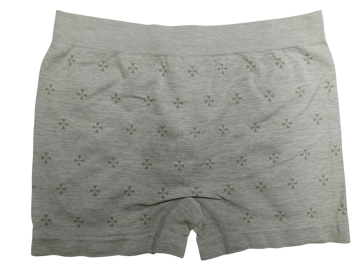 Mb naadloze microfiber boxershort heren b1516 achterzijde beige