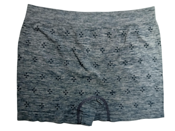 Mb naadloze microfiber boxershort heren b1516 achterzijde groen