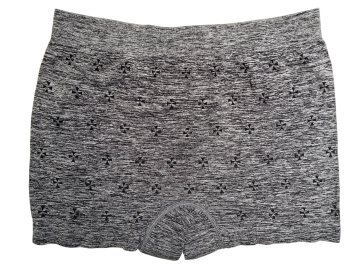 Mb naadloze microfiber boxershort heren b1516 achterzijde zwart