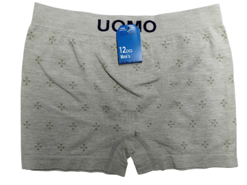 Mb naadloze microfiber boxershort heren b1516 beige