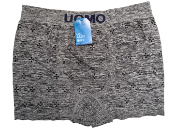 Mb naadloze microfiber boxershort heren b1516 zwart