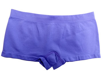 Mb naadloze microfiber dames boxer b6006 paars achterzijde