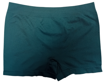 Mb naadloze microfiber heren boxershort b1000 groen achterzijde