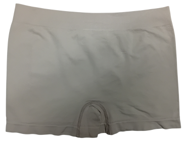 Mb naadloze microfiber heren boxershort b1000 lichtgrijs achterzijde