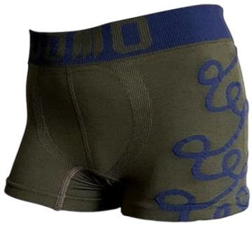 Mb naadloze microfiber jongens boxershort 2090  groen pop