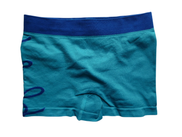 Mb naadloze microfiber jongens boxershort 2090 licht blauw achterzijde