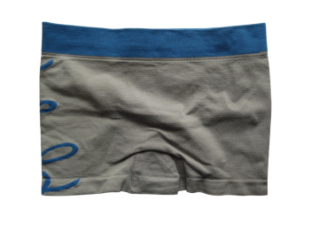 Mb naadloze microfiber jongens boxershort 2090 licht grijs achterzijde